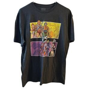American Classics Masters of The Universe He-Man Retro VS Panel Men's Tee Large